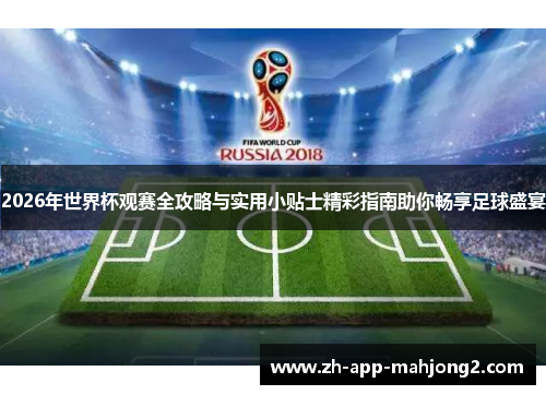 2026年世界杯观赛全攻略与实用小贴士精彩指南助你畅享足球盛宴